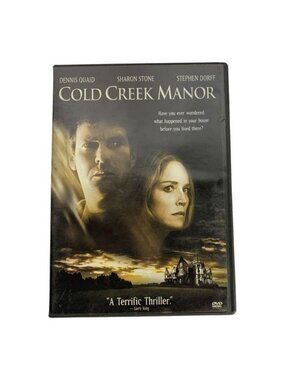 Cold Creek Manor DVD 2003 Dennis Quaid Sharon Stone Thriller R Rated Touchstone